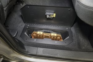 Ram 1500 In-Floor Locking Cargo Lid - Tuffy Products - Black - `19-`24